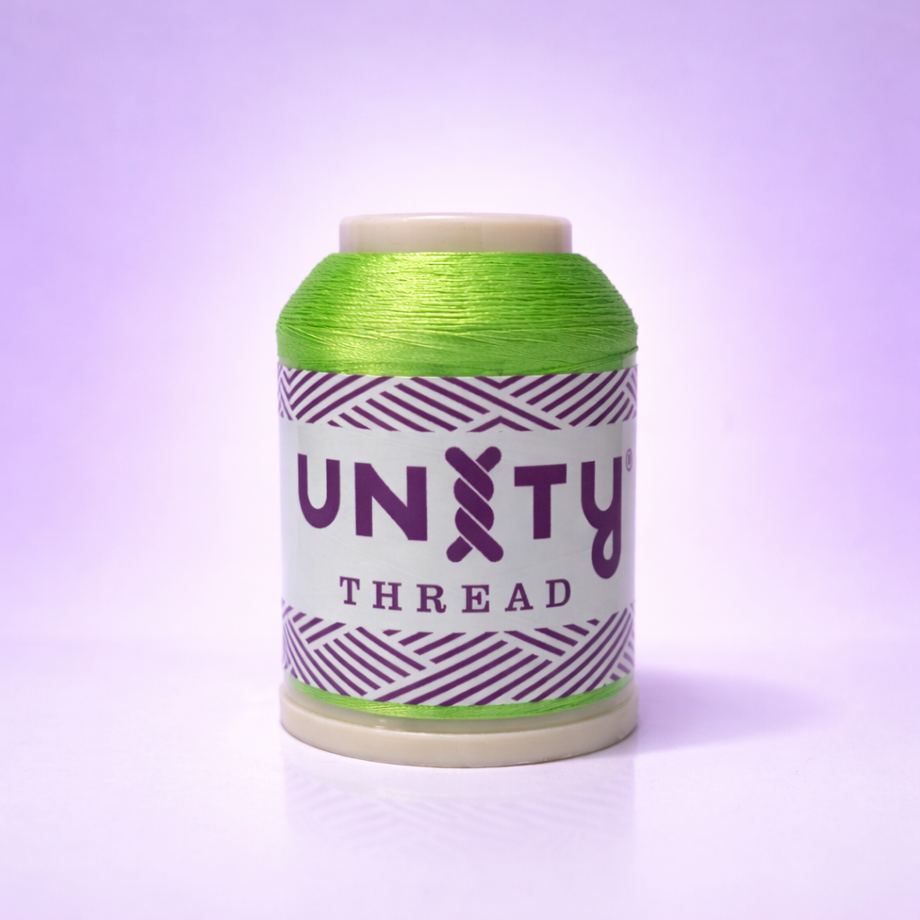 Premium polyester thread for embroidery - Unity Thread